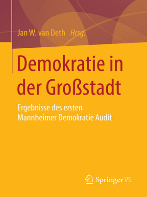 cover image of Demokratie in der Großstadt